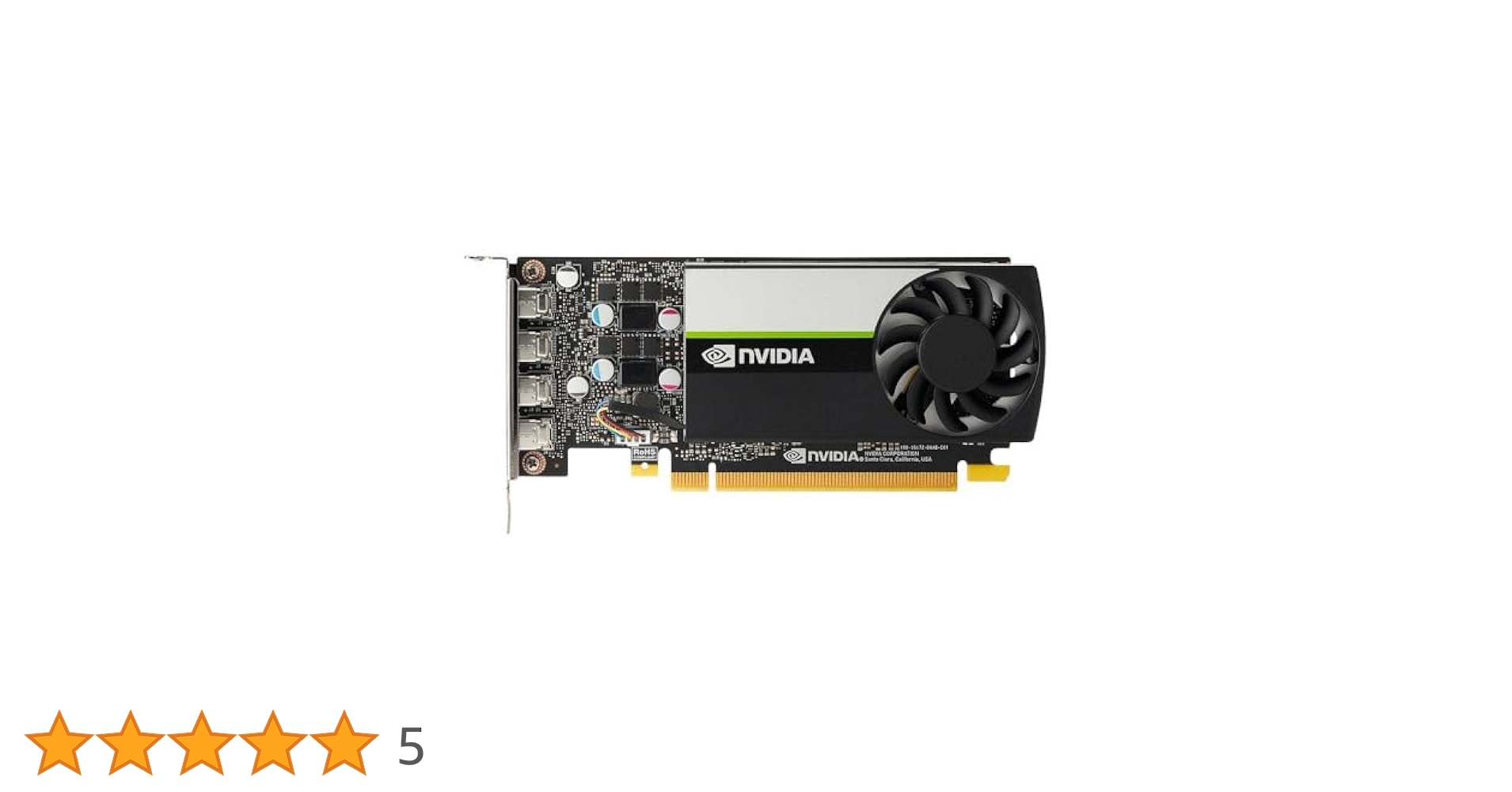NVIDIA T1000 4GB 正常動作取り外し品 NVIDIA T1000 - 株式会社 エルザ ジャパン